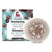 Lamazuna Shampoo Bar - Gekleurd Haar - Kersenolie Vegan solide shampoo voor gekleurd haar